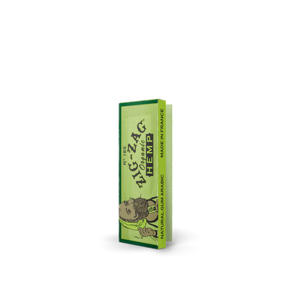 Zig Zag Ultra Thin Unbleached Natural Gum Arabic Organic Hemp - 24 In Box