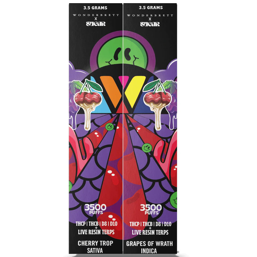 Sugar x Wonderbrett THC-A Disposable 7g