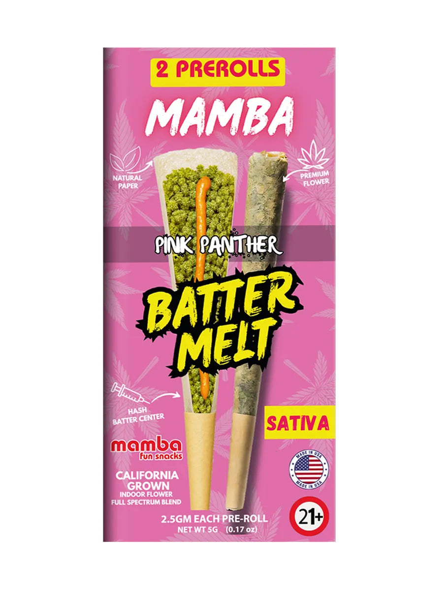 Mamba Batter Melt THCa Prerolls 2ct