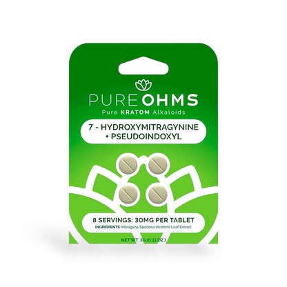 Pure Ohms 7-Hydroxymitragynine Pseudo 120mg 4ct