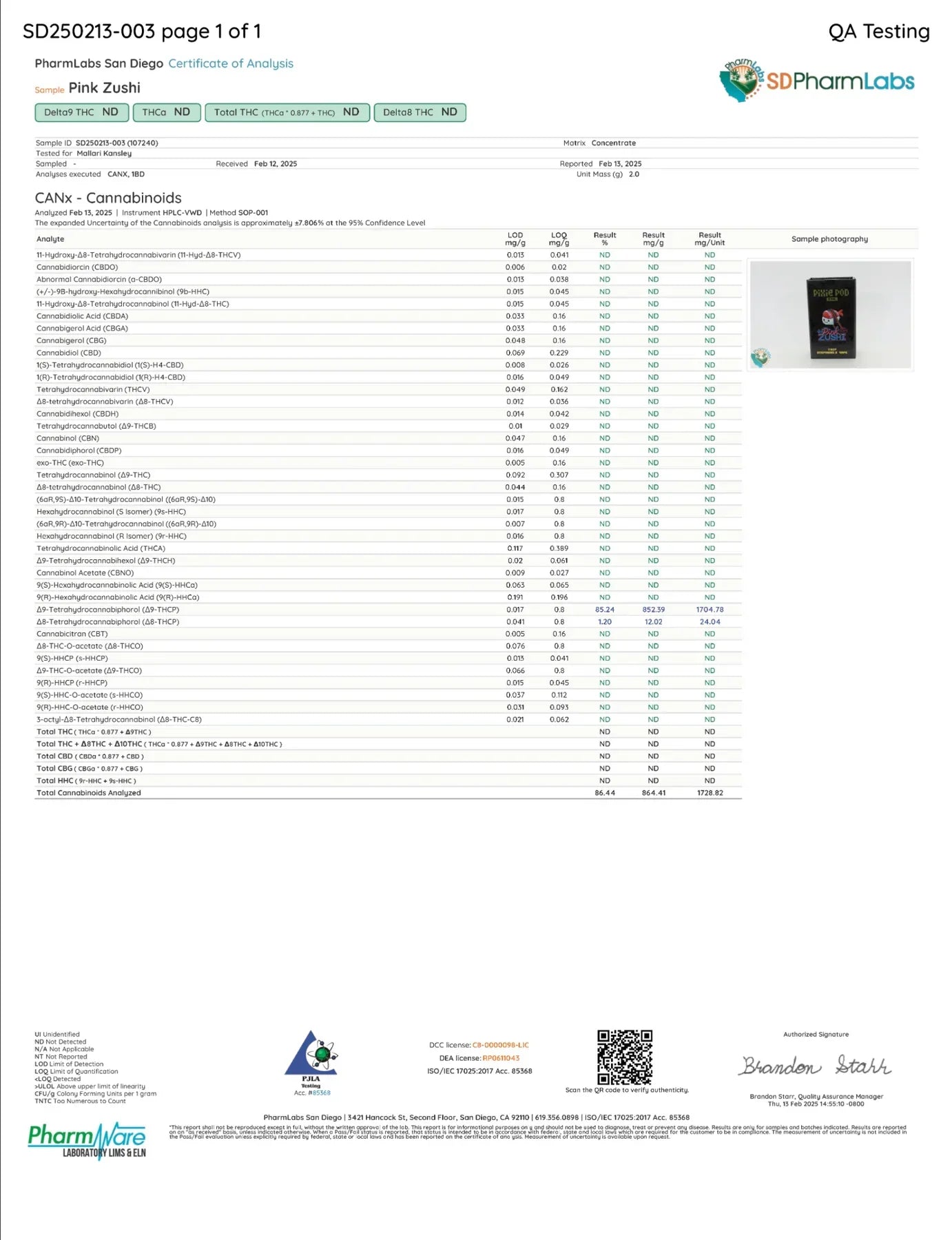PIXIE POD: THCP DISPOSABLE - 2G