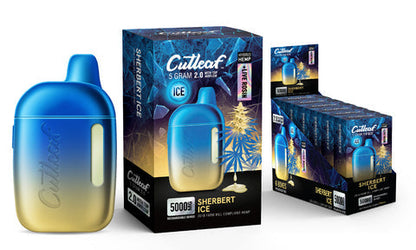 Cutleaf 2.0 CBD Live Rosin Disposable 5G