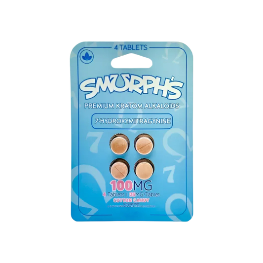 Smurph's 7OH Tabs Natural 100mg 4ct