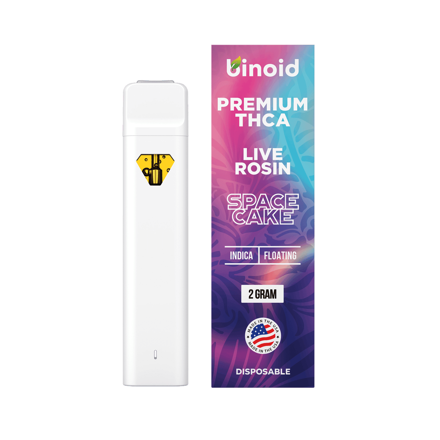 Binoid THC-A Live Rosin Disposable 2G