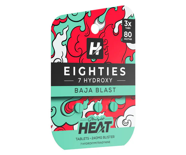 Straight Heat Eighties 7-OH Tablets | (3ct) 240mg