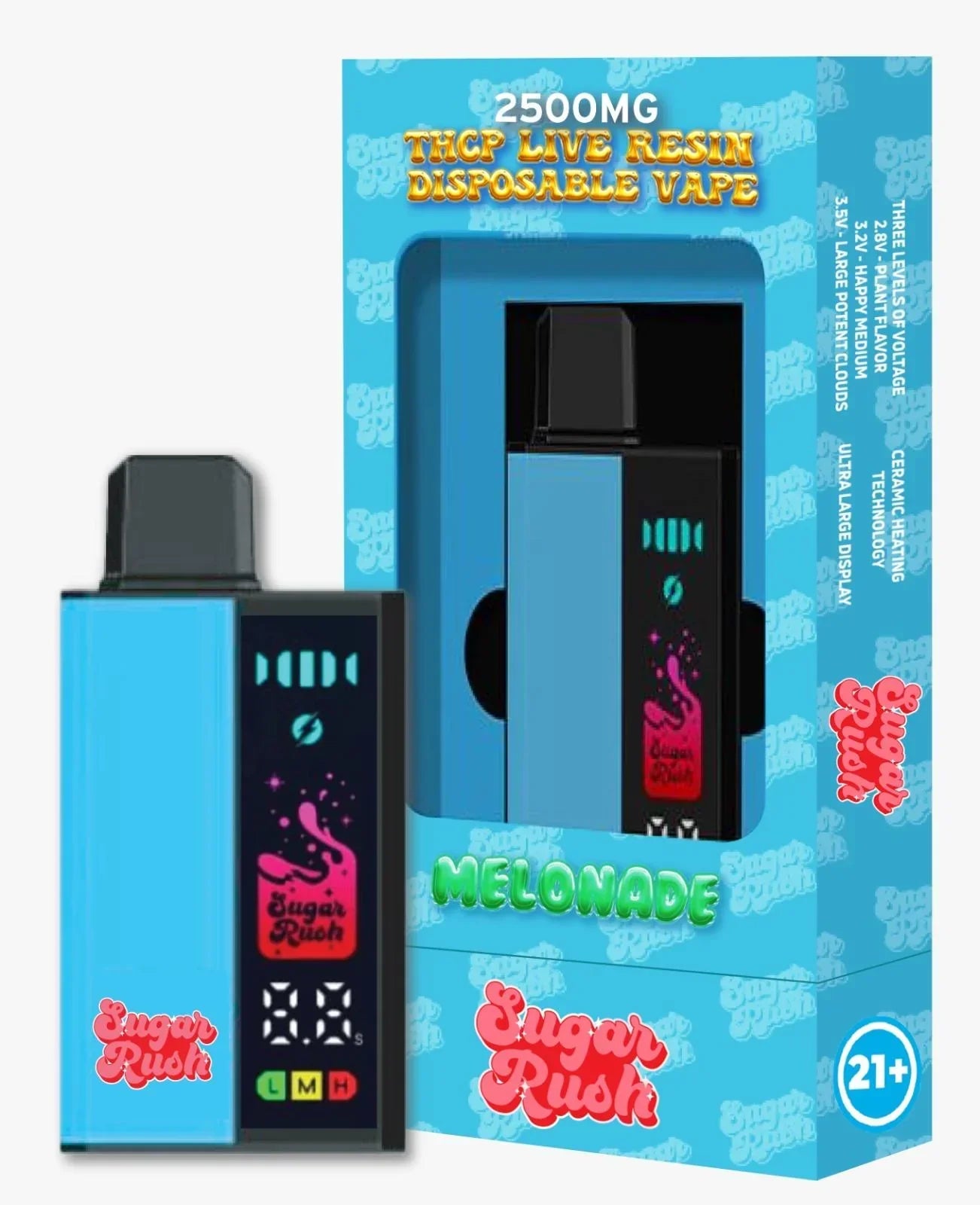 Sugar Rush THCP Live Resin Disposable 2.5g