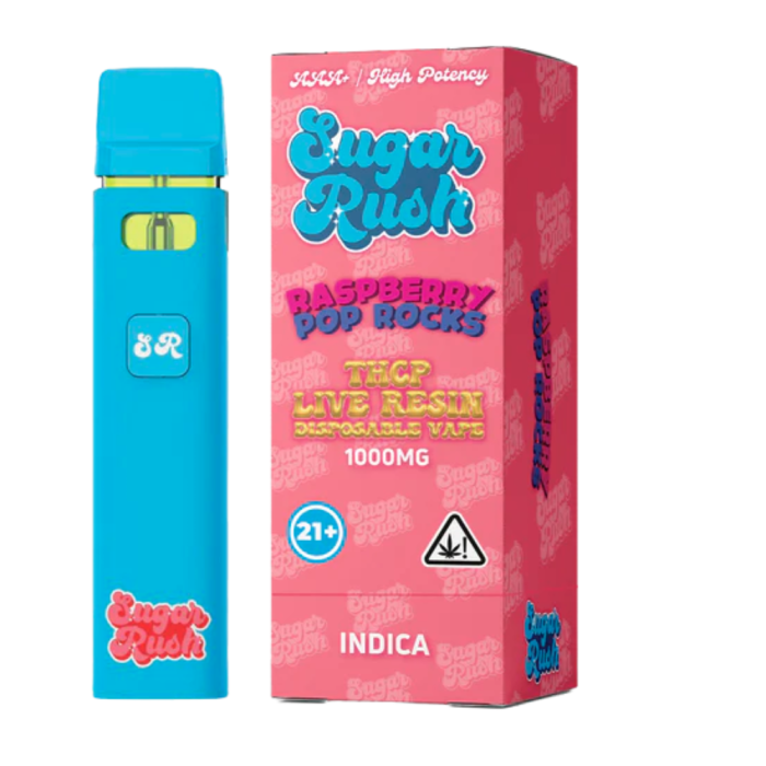 Sugar Rush THCp Live Resin Disposable Vape