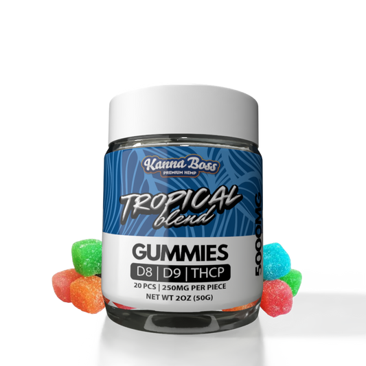 KANNA BOSS TROPICAL BLEND GUMMIES - 20CT