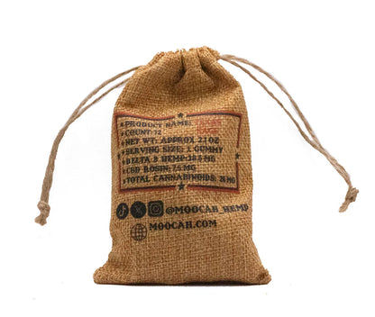 Moocah MYSTERY 20mg D8 + 5mg CBD rosin - 6ct