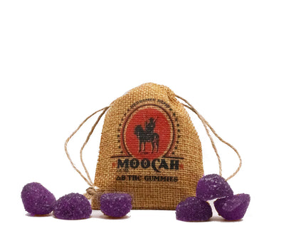 Moocah Gummies 20mg D8 + 5mg CBD rosin - 6 or 12 ct
