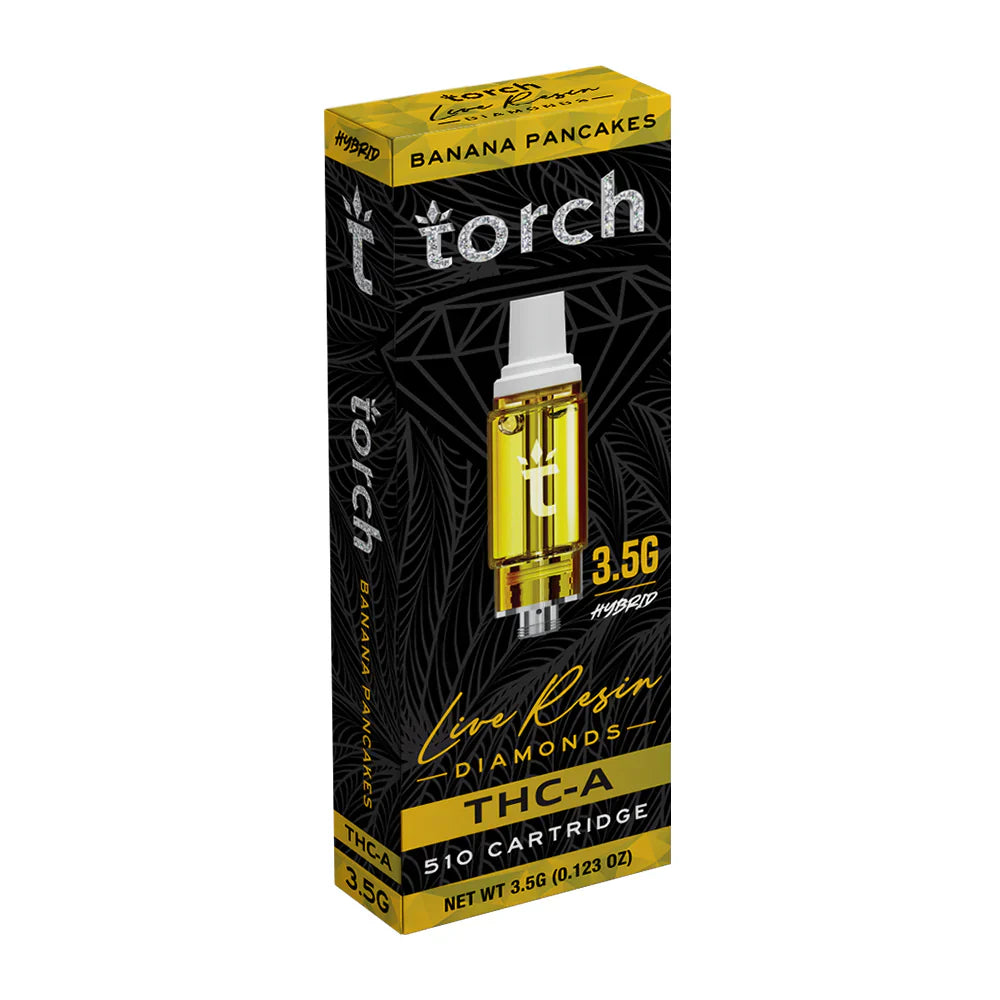 Torch THC-A Live Resin Diamonds 3.5G Cartridge