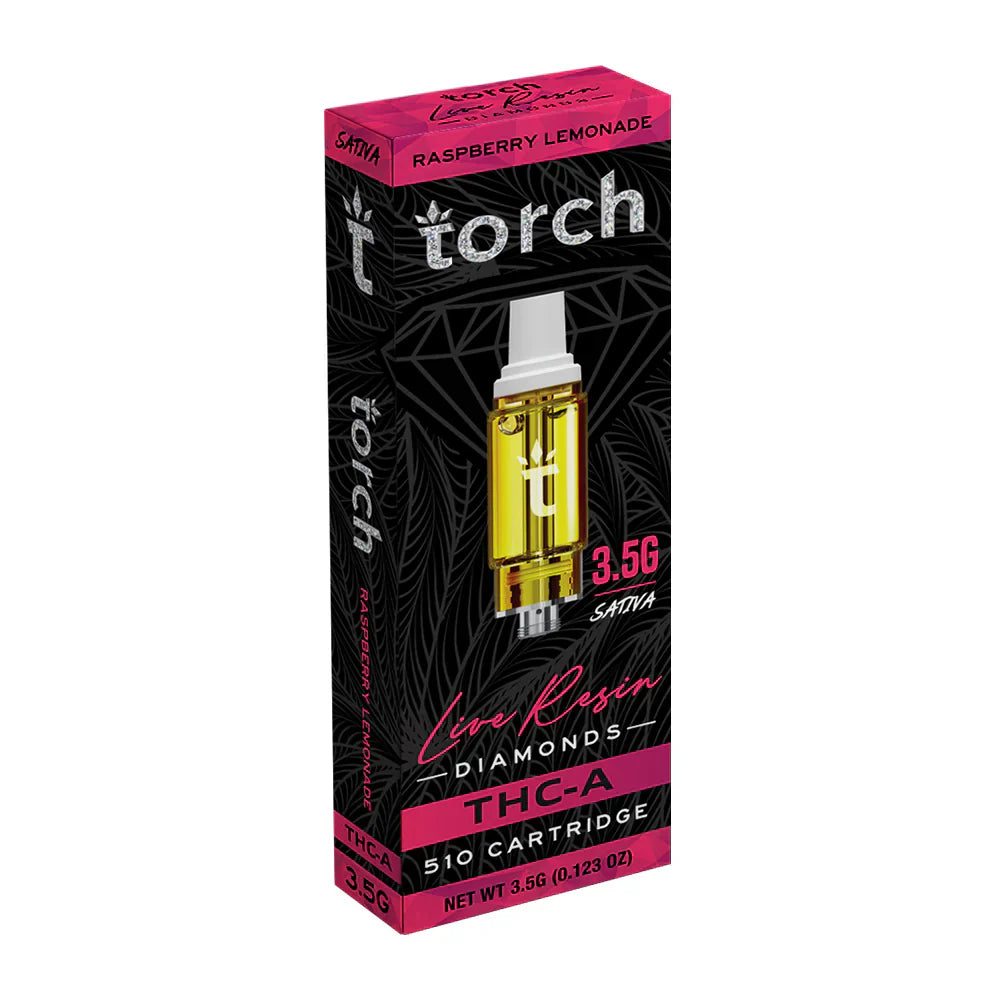 Torch THC-A Live Resin Diamonds 3.5G Cartridge