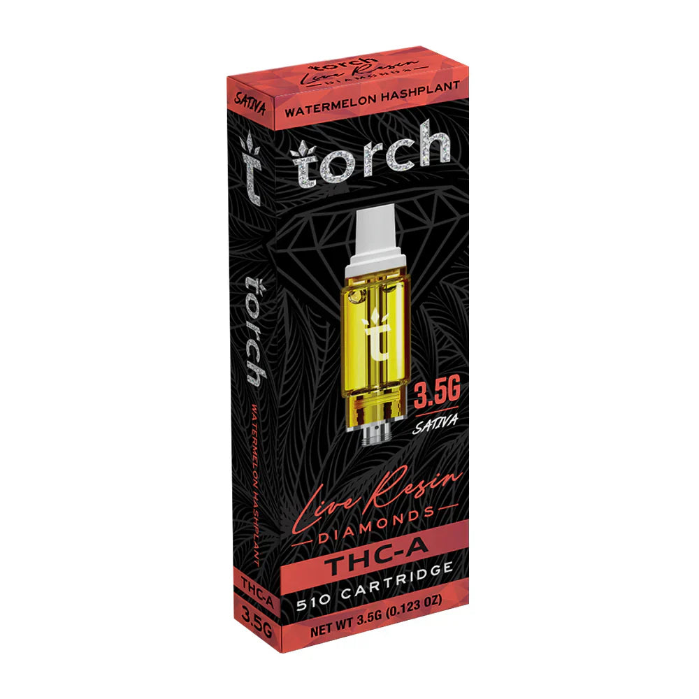 Torch THC-A Live Resin Diamonds 3.5G Cartridge