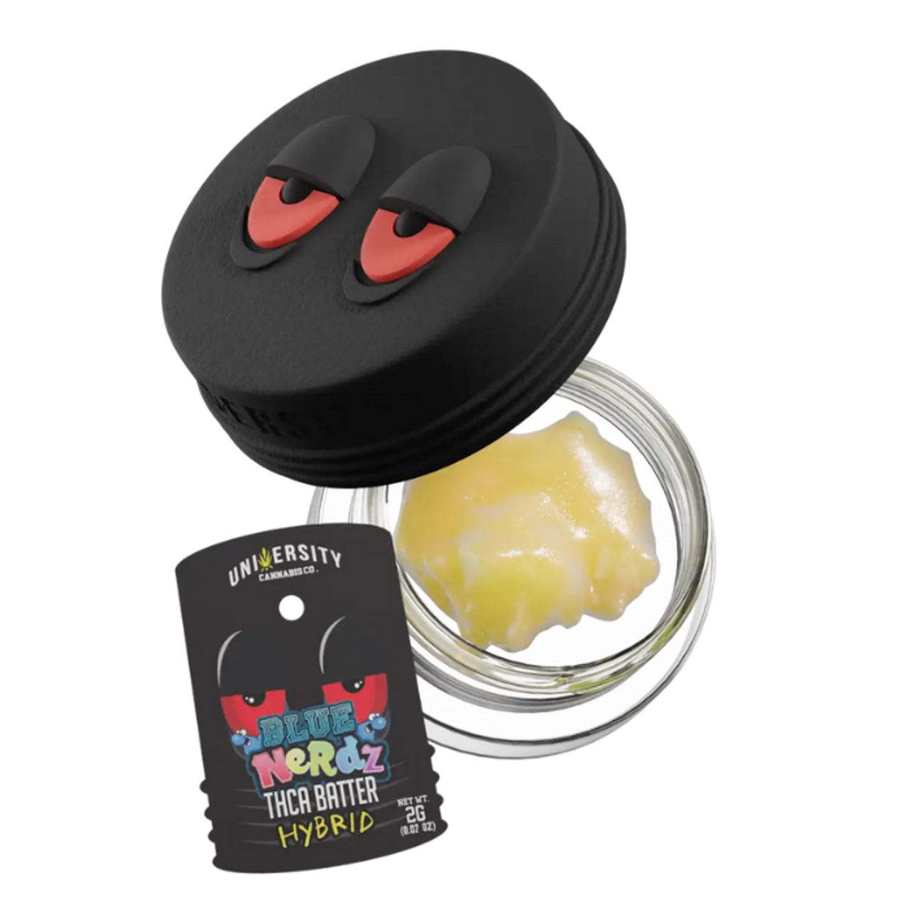 University THC-A Live Badder Dabs - 2g