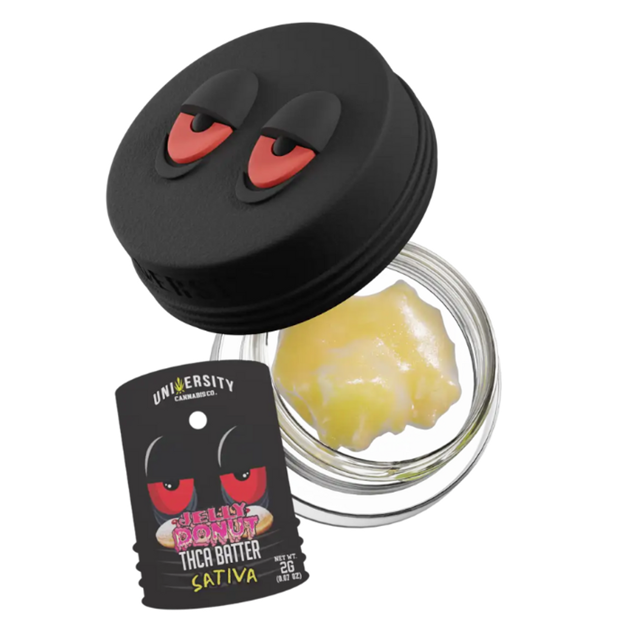 University THC-A Live Badder Dabs - 2g