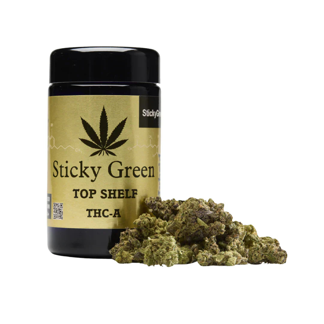 Sticky Green Top Shelf 7g Flower