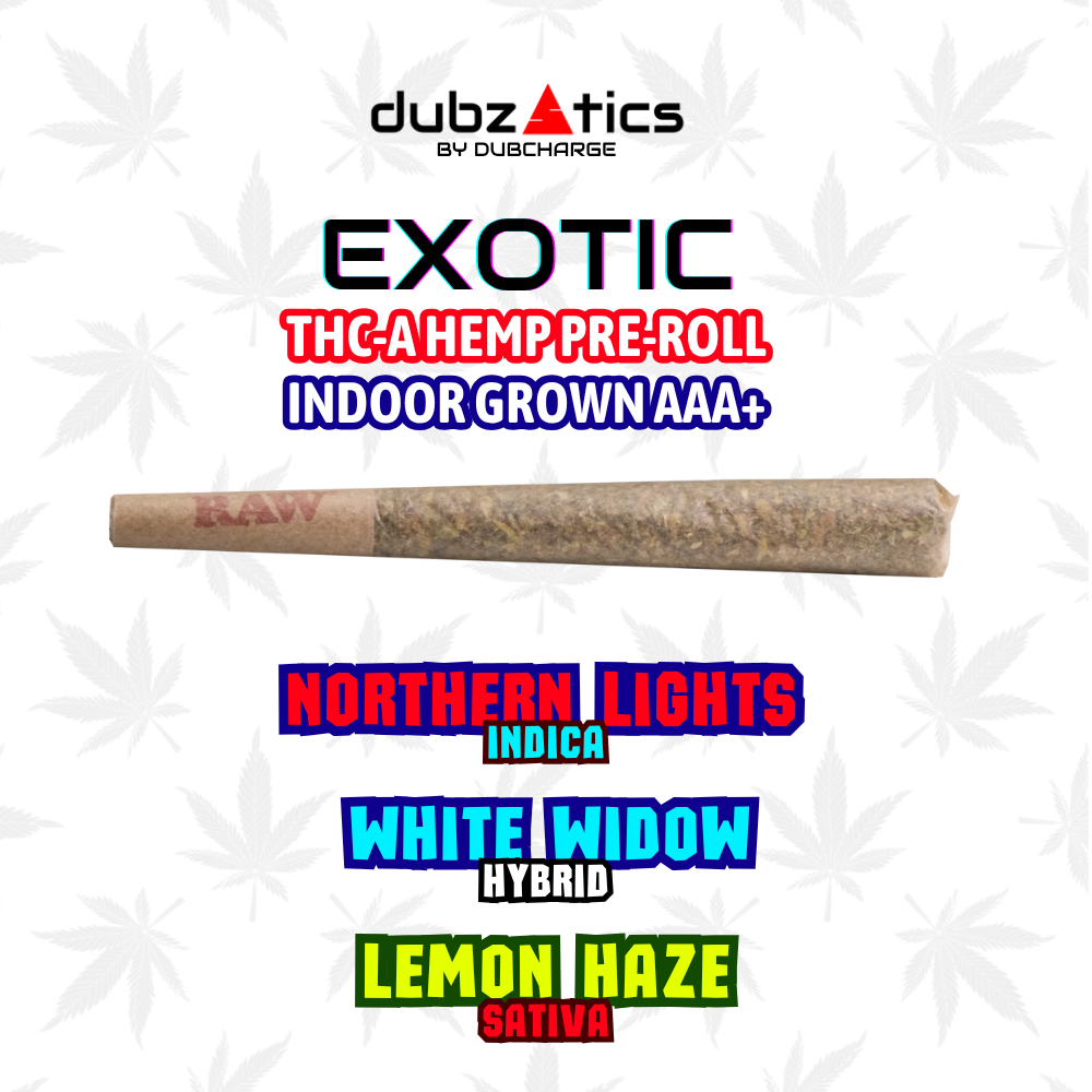 DubZotics Exotic THC-A 1.5g Pre-Roll