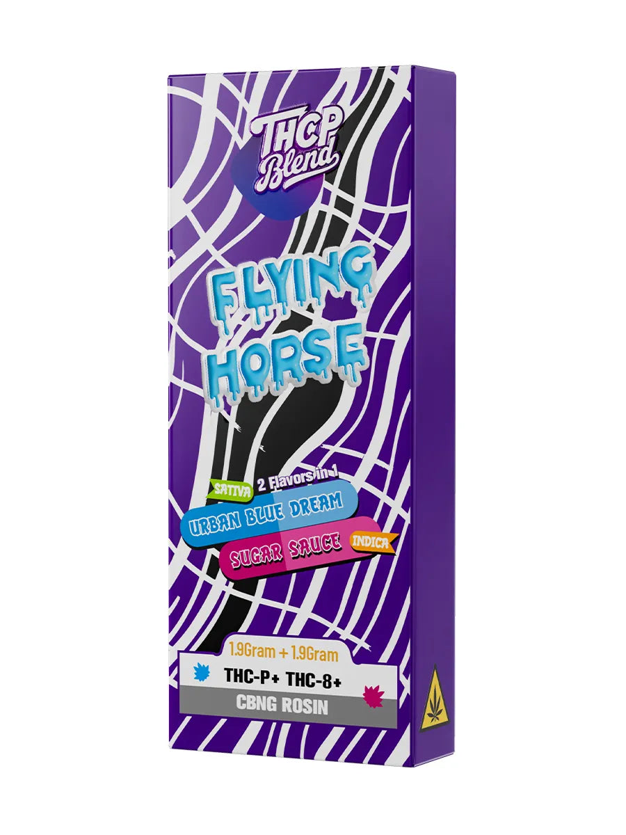 Flying Horse THCP Blend Disposable Vape Rosin 2 in 1 Flavor 4G