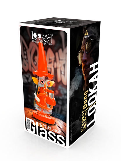 Lookah 9" Mini Wizard Glass Dab Rig - Green