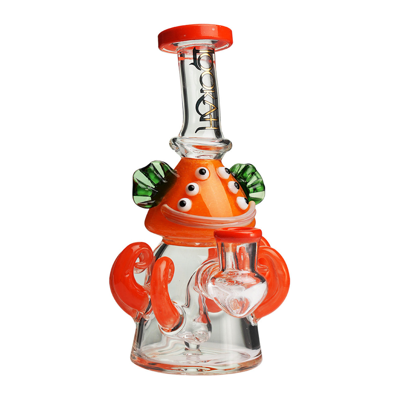Lookah 8” Mini Cute Six Eyes Clown Octopus Dab Rig