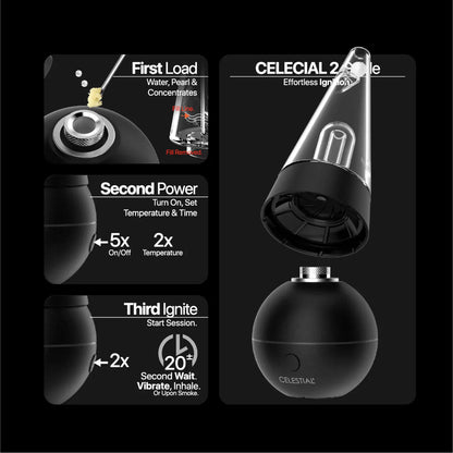 Yocan Black Celestial 2 E-Rig Vaporizer