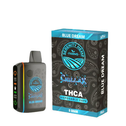 Serenity Hemp Farms Chillax THCa Disposable Vape 8g
