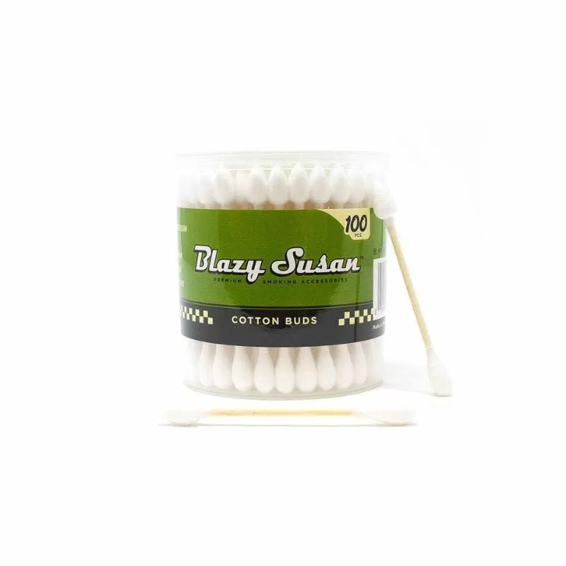 Blazy Susan - Cotton Buds - 100 Counts Per Jar