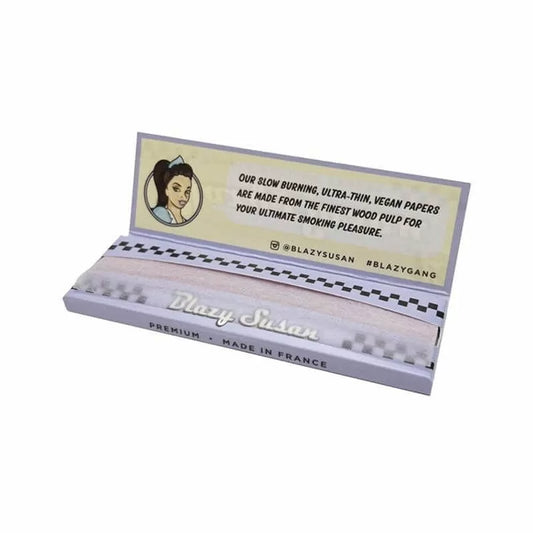 Blazy Susan Rolling Paper - 1 1/4 Size - 50 Pack Per Box