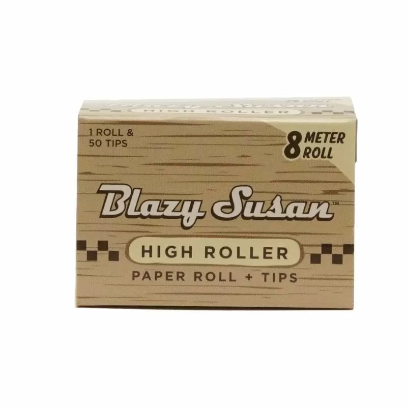 Blazy Susan - UB High Roller Kit - 8mX44mm Wide Roll and Tips - 16 Counts