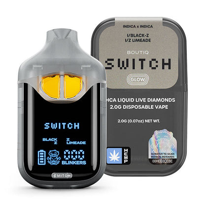 Boutiq Switch Glow Liquid Diamonds Vape | 2g