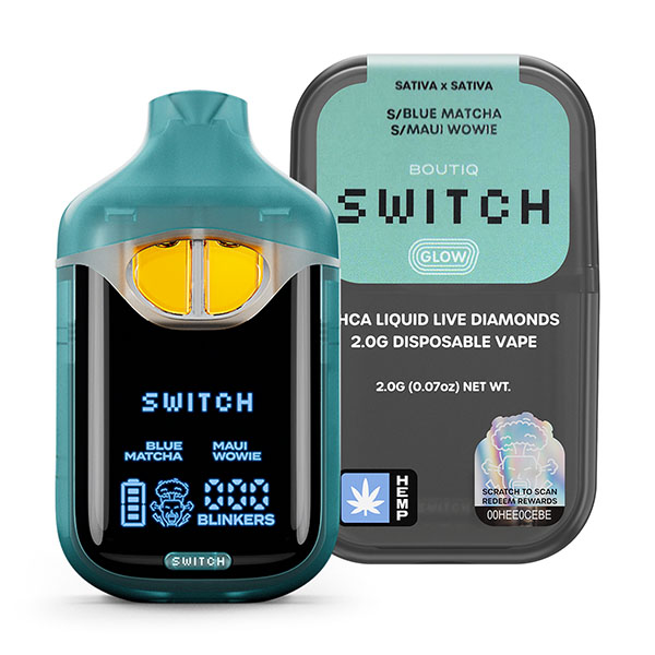 Boutiq Switch Glow Liquid Diamonds Vape | 2g