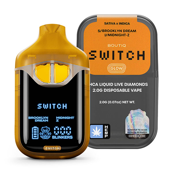 Boutiq Switch Glow Liquid Diamonds Vape | 2g