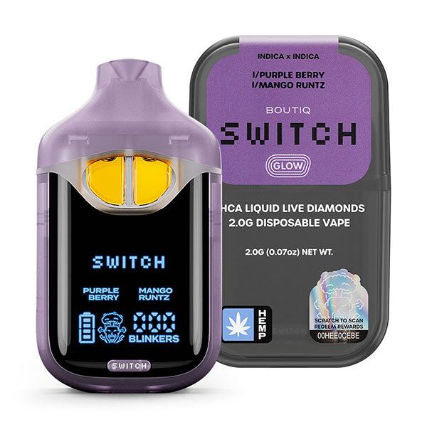 Boutiq Switch Glow Liquid Diamonds Vape | 2g