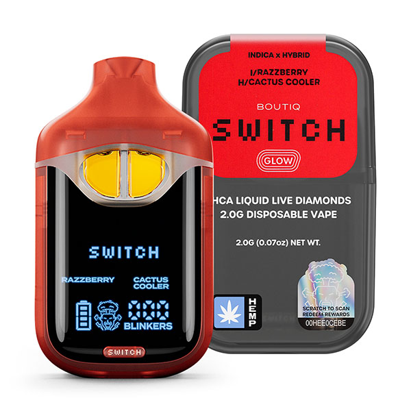 Boutiq Switch Glow Liquid Diamonds Vape | 2g