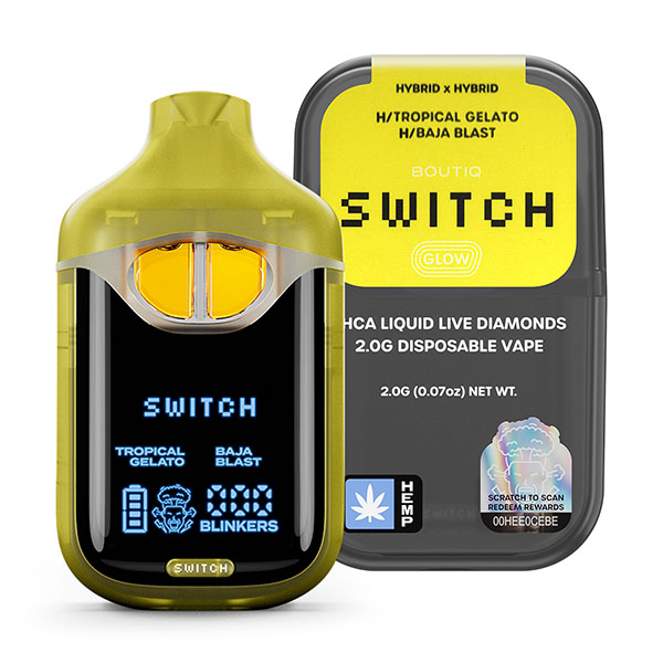 Boutiq Switch Glow Liquid Diamonds Vape | 2g