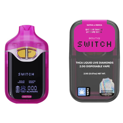 Boutiq Switch V4 THC-A Disposable 2G