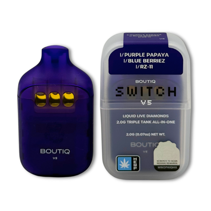 Boutiq Switch V5 – Triple Tank Disposable 2g