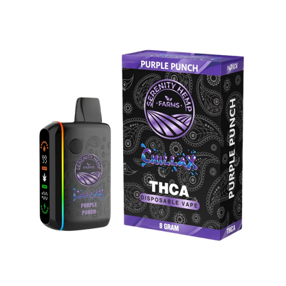 Serenity Hemp Farms Chillax THCa Disposable Vape 8g