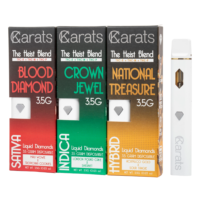 Carats Heist Blend Disposable 3.5G