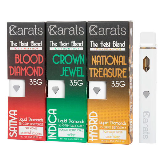 Carats Heist Blend Disposable 3.5G