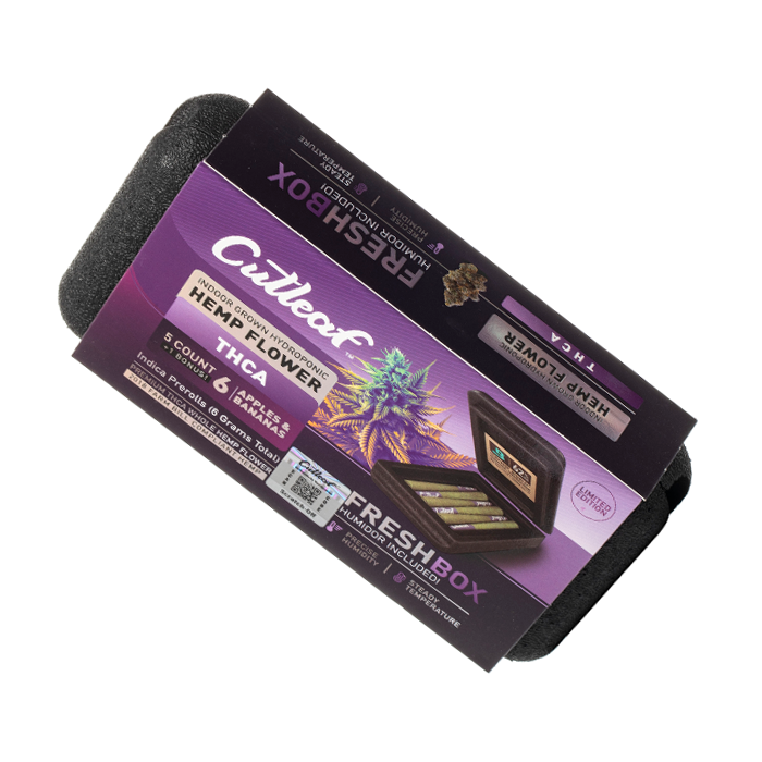 Cutleaf THCA FreshBox Pre-Rolls 6G