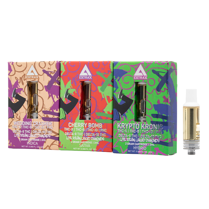 Delta Extrax Liquid Diamonds Live Resin Cartridge 2G