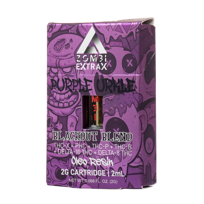 Zombi Extrax Black Out Blend Cartridges | 2g
