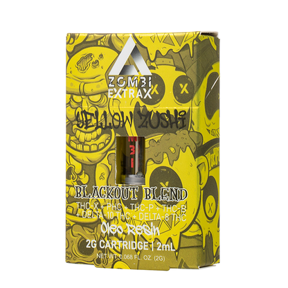 Zombi Extrax Black Out Blend Cartridges | 2g