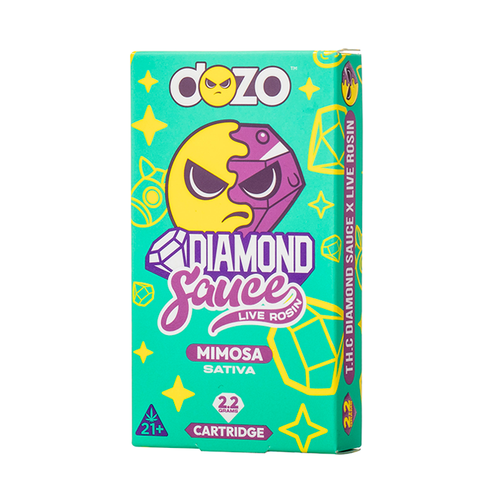 DOZO Diamond Sauce Live Rosin Cartridge 2.2G
