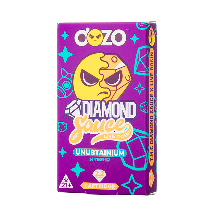 DOZO Diamond Sauce Live Rosin Cartridge 2.2G
