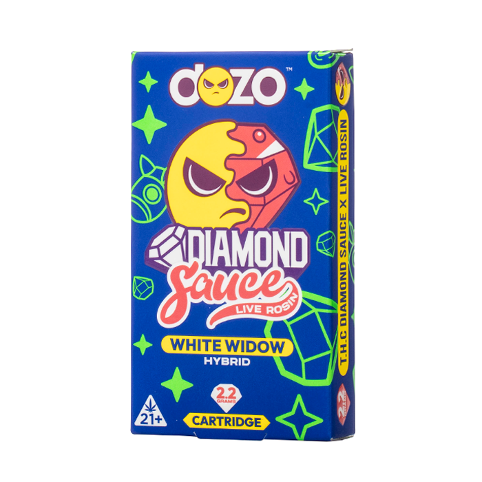 DOZO Diamond Sauce Live Rosin Cartridge 2.2G
