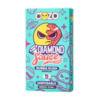 DOZO DIAMOND SAUCE LIVE ROSIN DISPOSABLE 5G