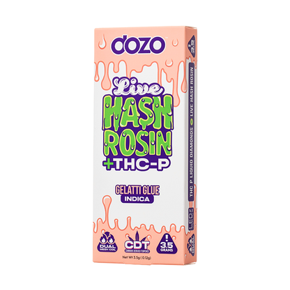 DOZO Live Hash Rosin + THC-P Disposable 3.5G