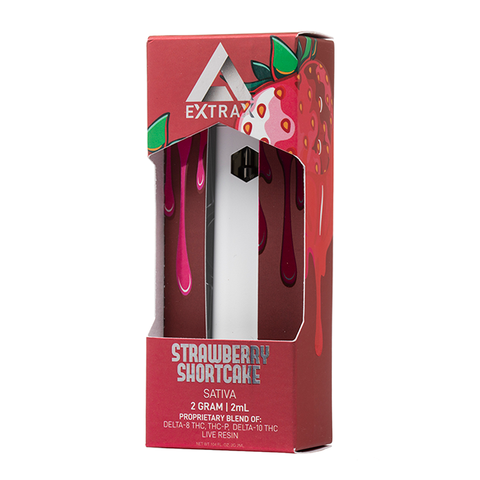 Delta Extrax Delta-8 + THC-P + Delta-10 Live Resin Disposable 2G